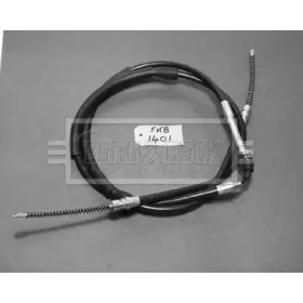 BORG & BECK bkb1401 -  Трос, стояночная тормозная система